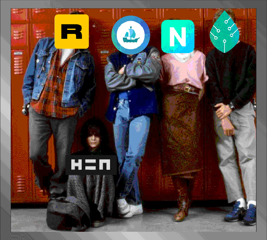 "Breakfast Club NFT Meme" by chipclip