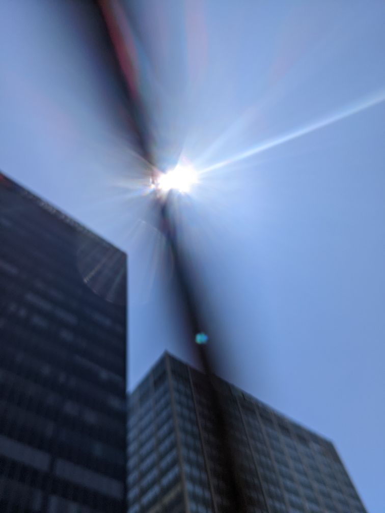 "The Third Web Chapter V" by ryangtanaka (me) - Literally looking at the sky for that "transcendental"-ness. [https://teia.art/objkt/754267]