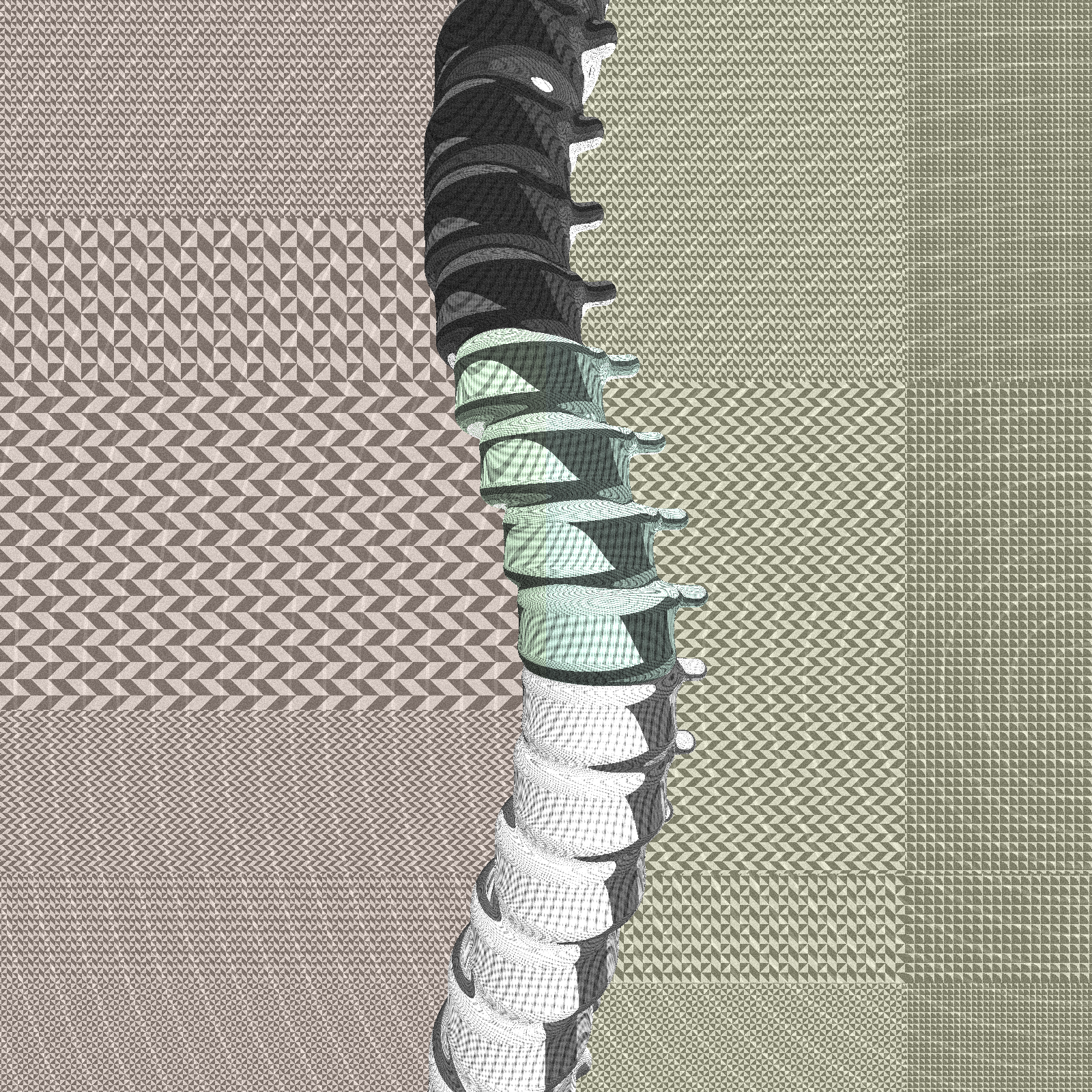 Long, Thin, Tubular Structure #86, 2022. hrtkassh.