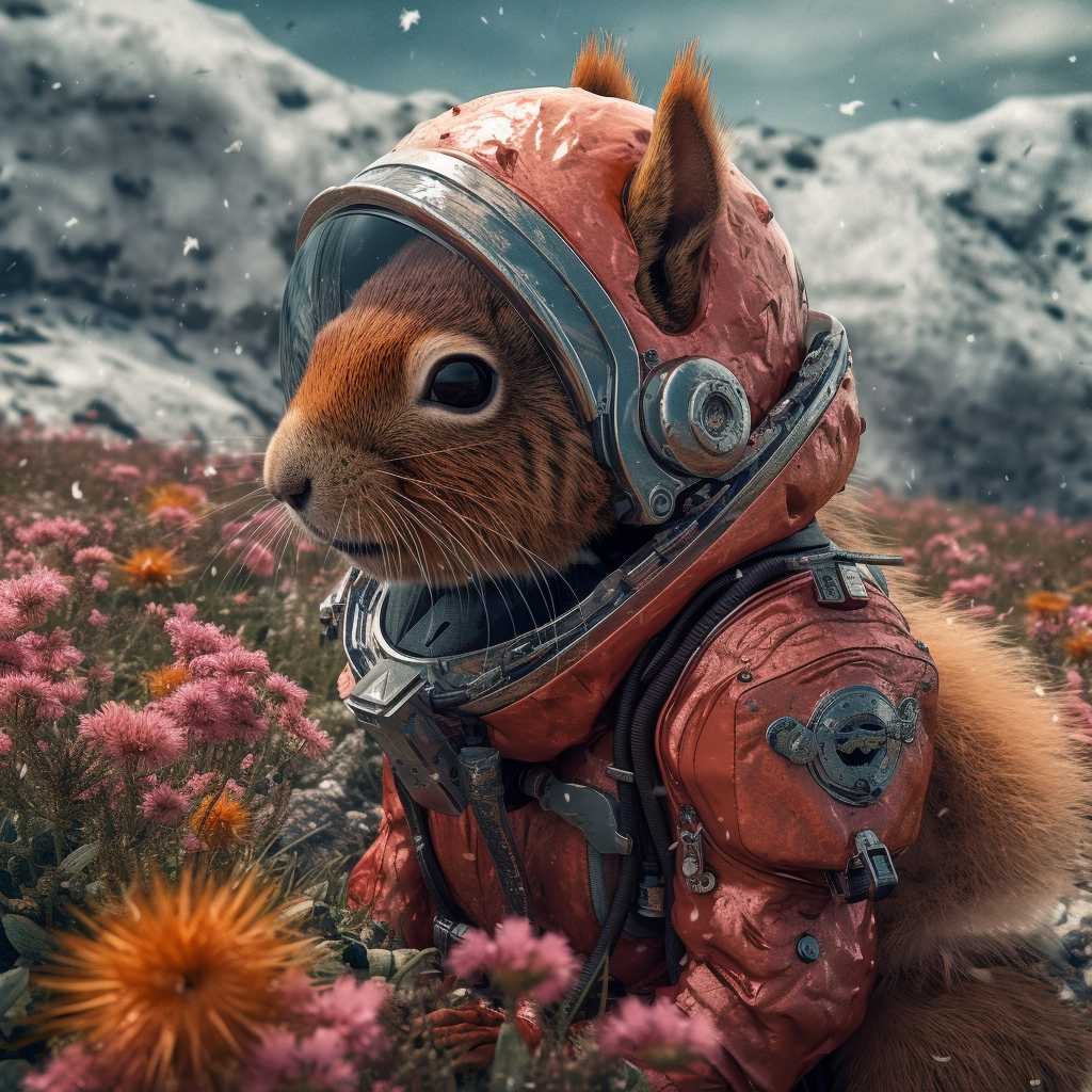"The Astronut!" ~ https://objkt.com/asset/KT1BJMsvQgxe213wyoRCZf89JoCiJ2VcqZmP/4
