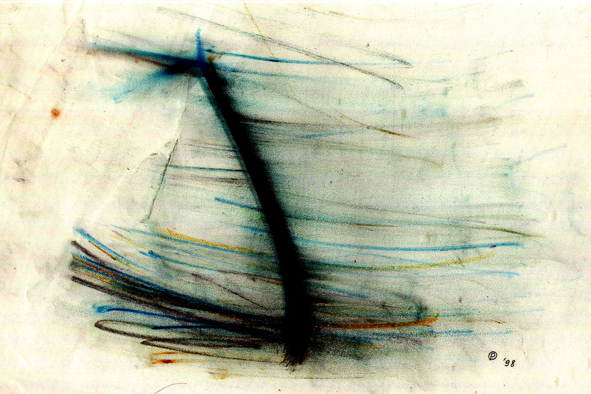 Oil pastels on paper 1998