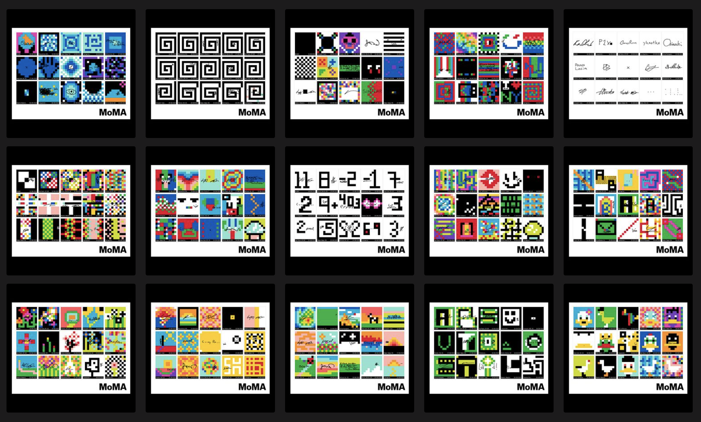 MoMA Postcard: The First 15