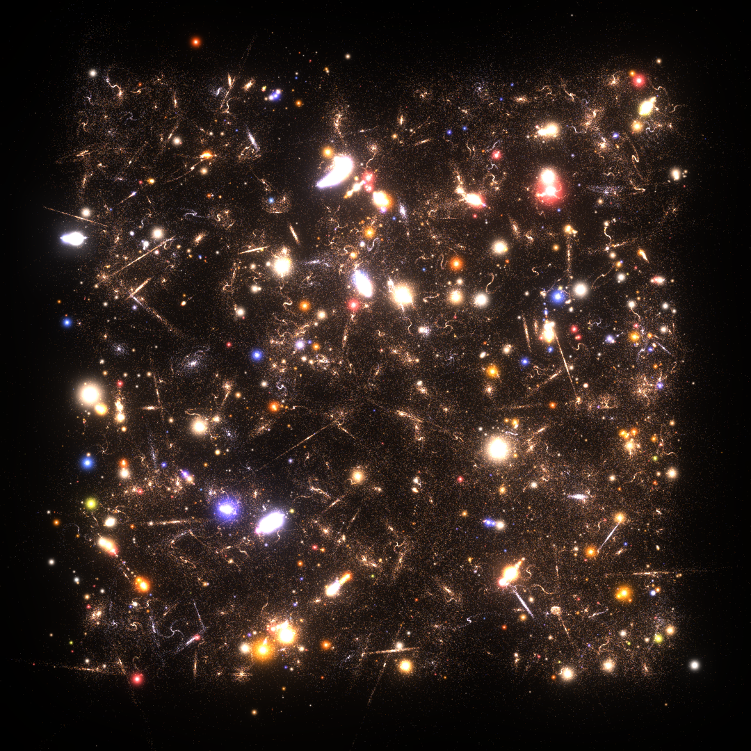 A square render from the algorithm behind « Nature of Noise »