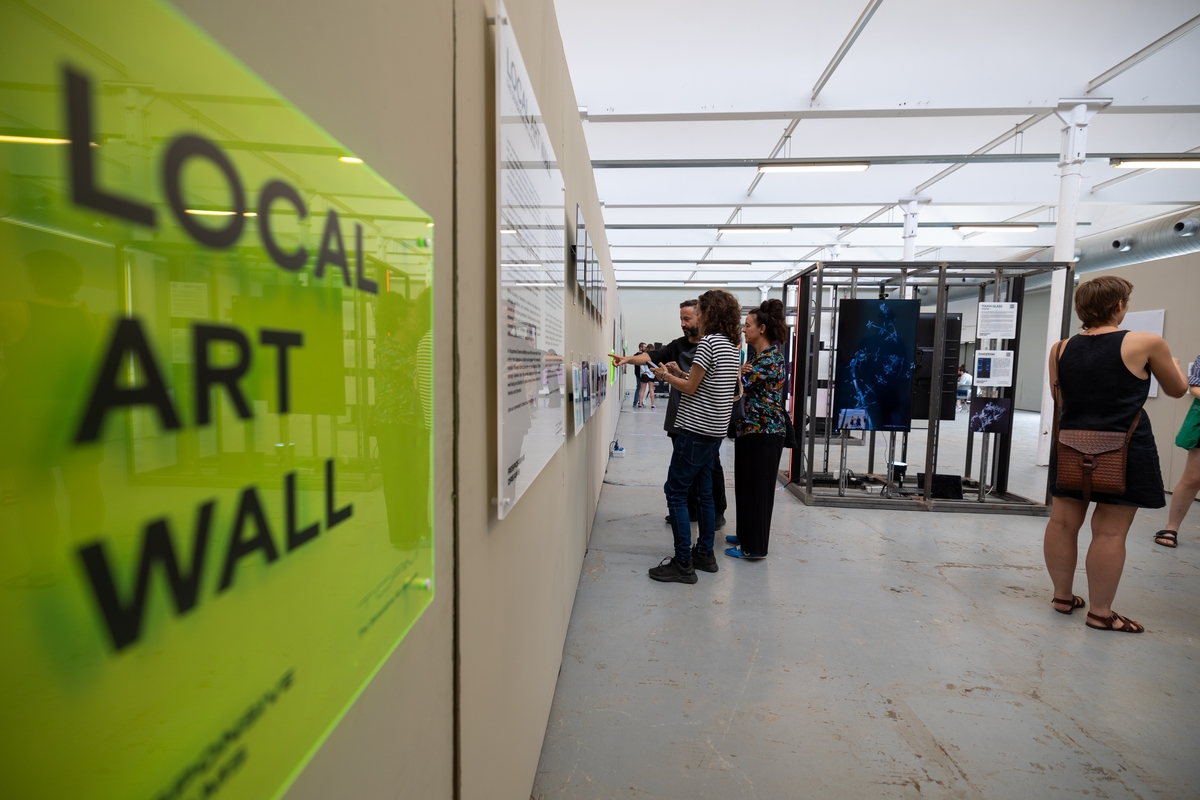 Local Art Wall at Responsive Dreams Festival 2024