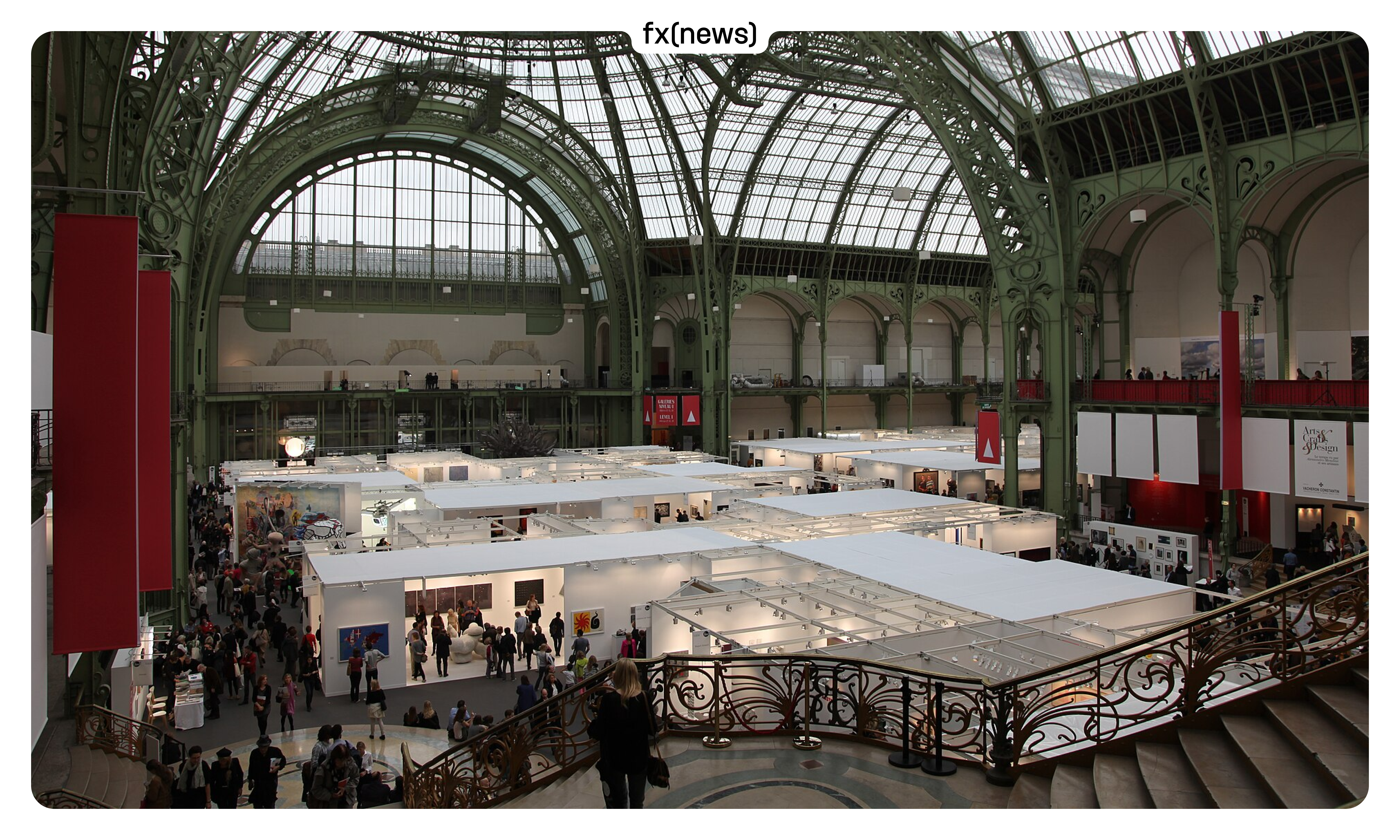 Paris Photo Fair at the Grand Palais | Photo by Giovanni Sighele CC BY 2.0