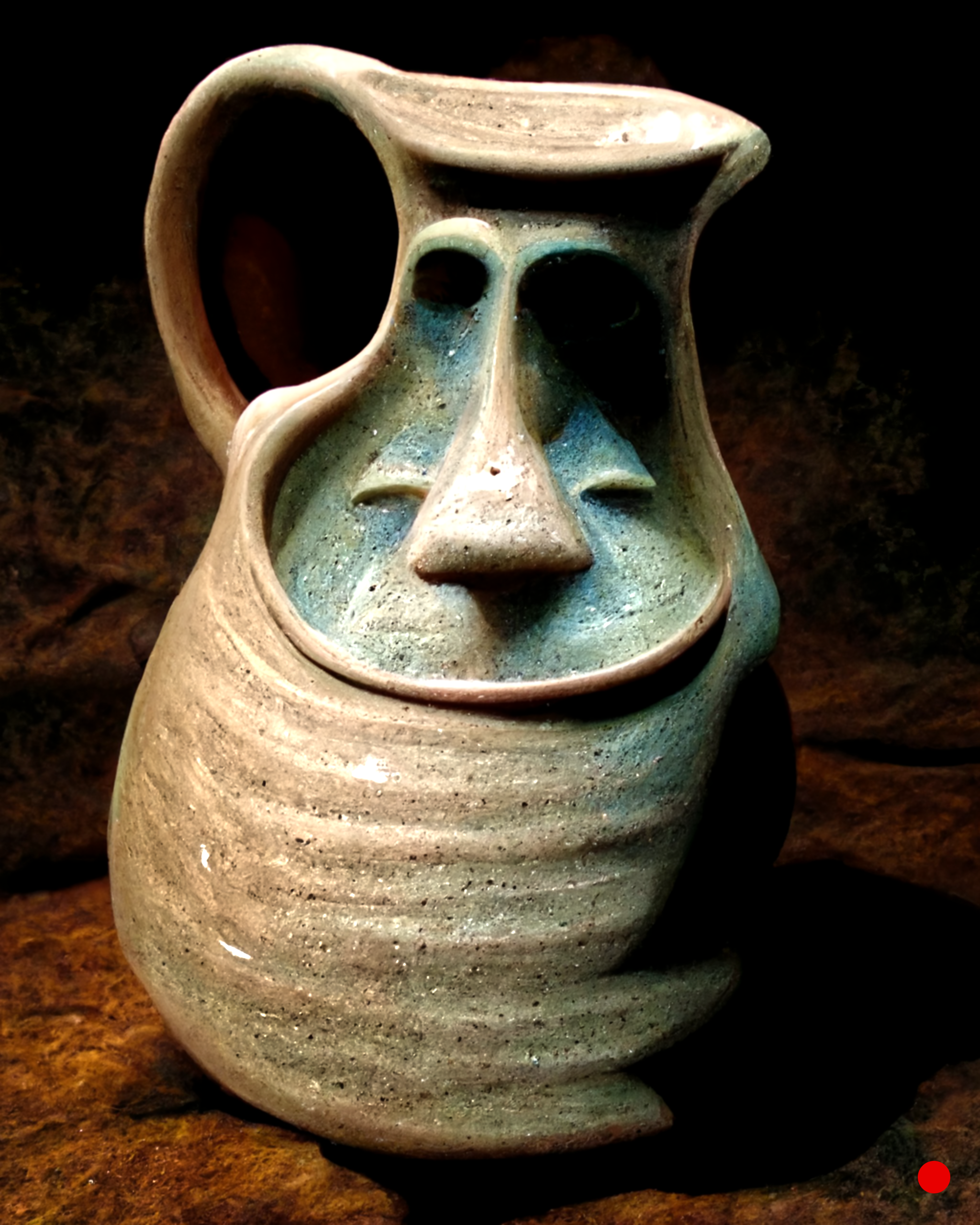 Arty Face Jug - https://objkt.com/asset/KT1MtabaNiEMGkdwRqnbLYeaWoNPJkLBoUZA/44