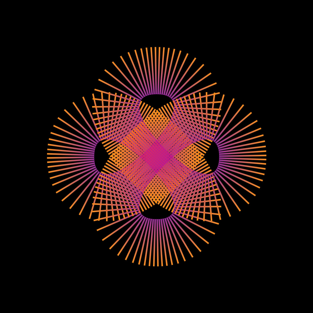 Alien Clover by Dr Abstract - uses ZIM rarity() for features
