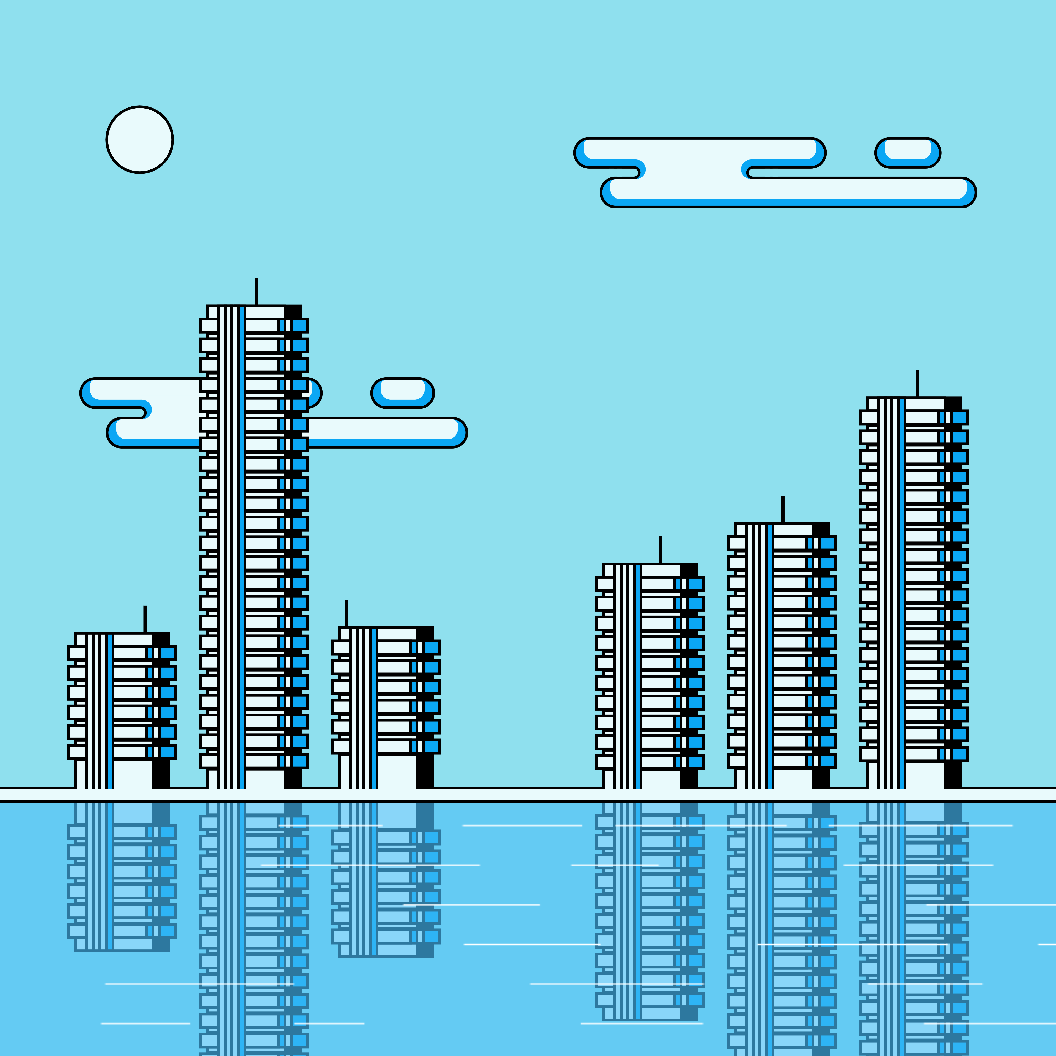I worked from the beginning with a few different palettes so that the outputs wouldn't get boring