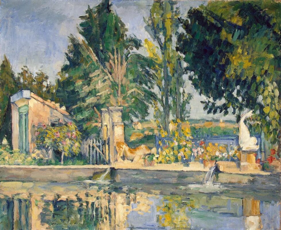 Paul Cezanne – Le Bassin du Jas de Bouffan – 1876
