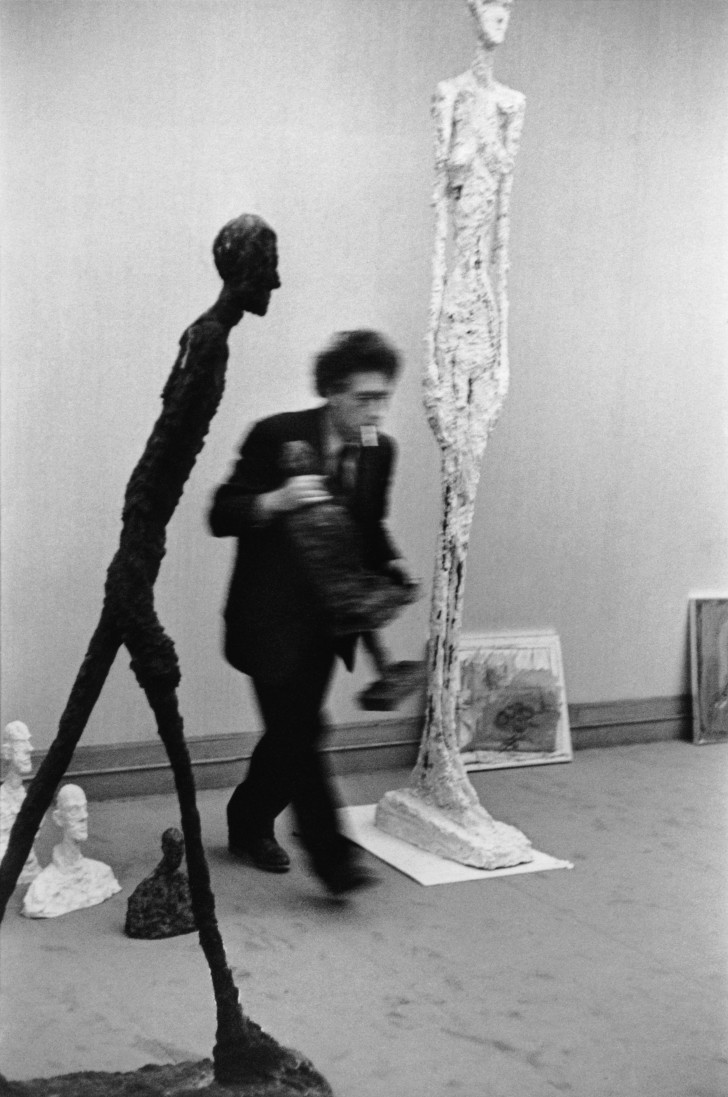 Alberto Giacometti, Maeght Gallery, Paris, 1961 © Henri Cartier-Bresson/Magnum Photos