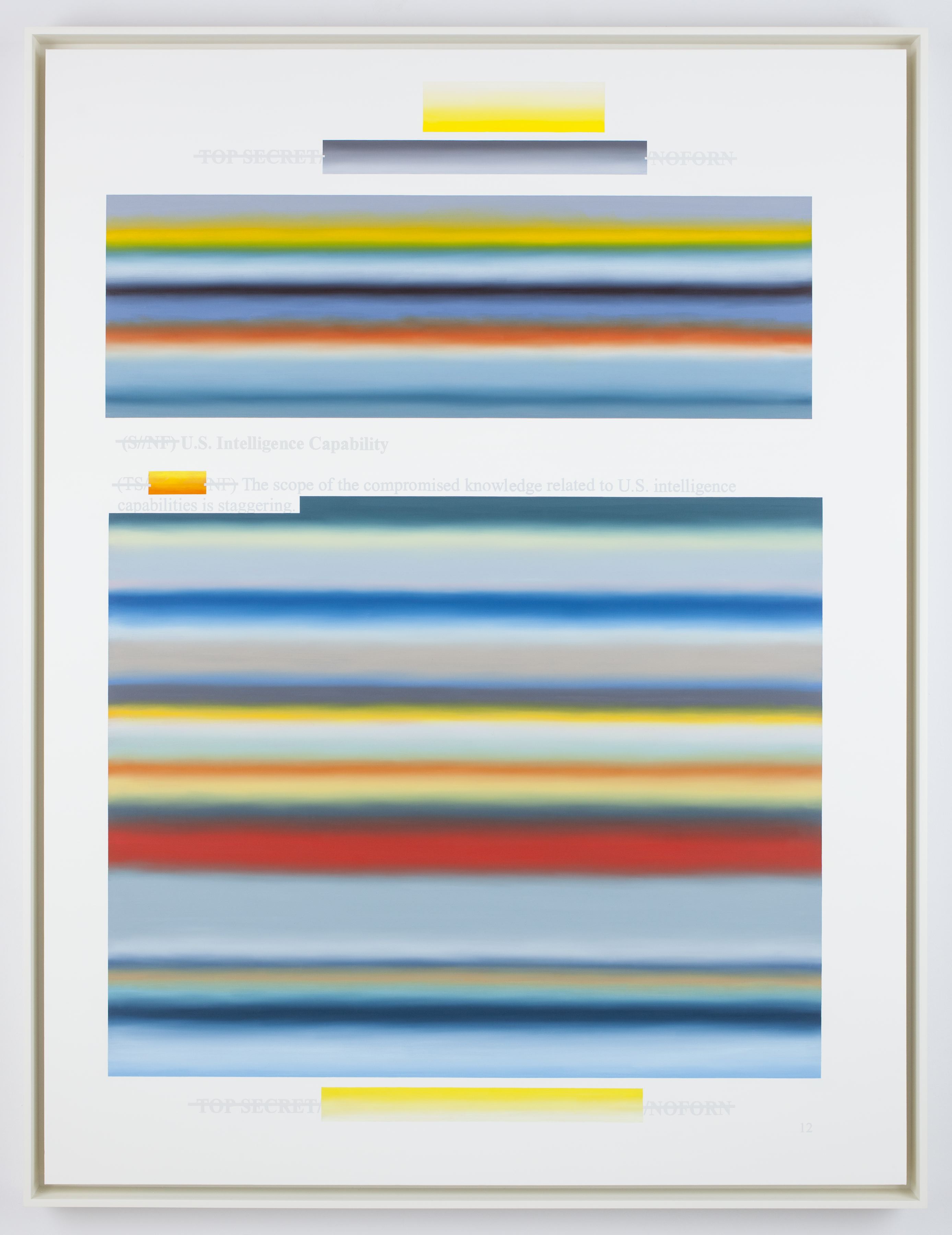 Jenny Holzer, Compromised Knowledge, 2014-2015. Courtesy of the artist and Cheim & Read