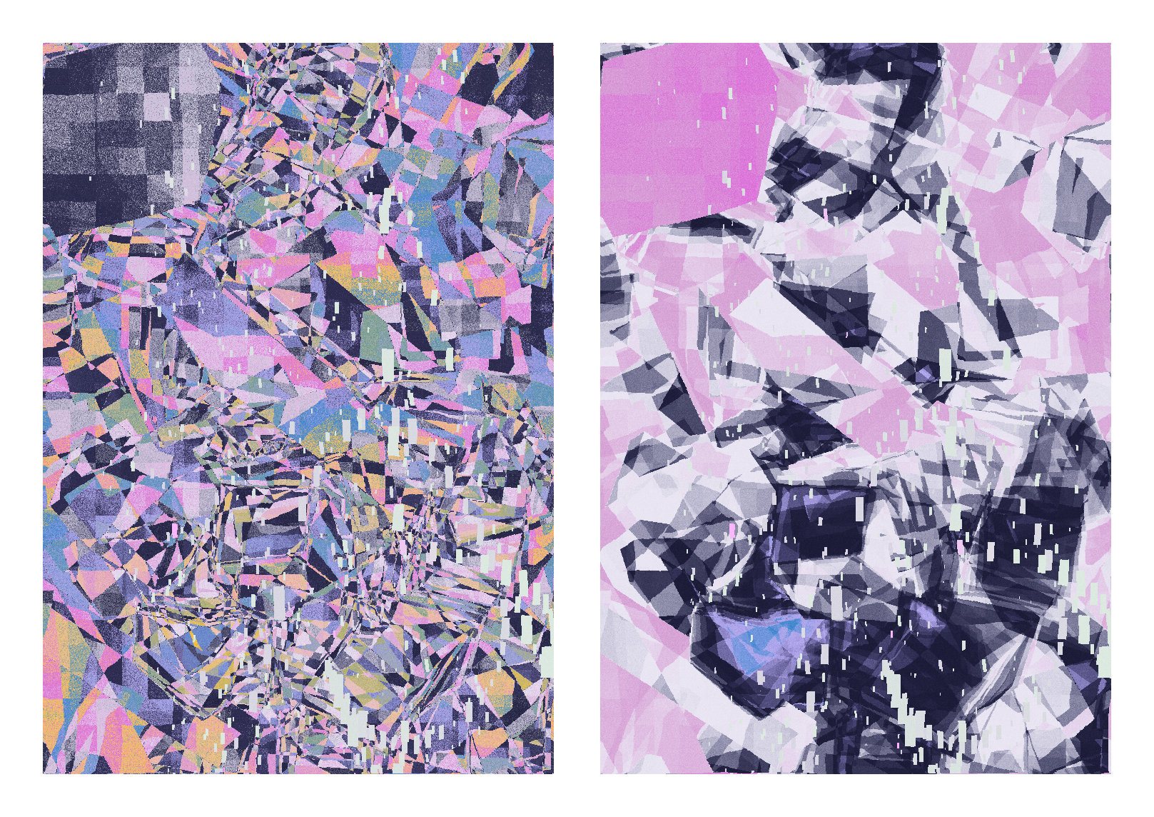 Same image processed with different coloring method. LUTMap (left), very yummy. ColorMap (right), bleh.