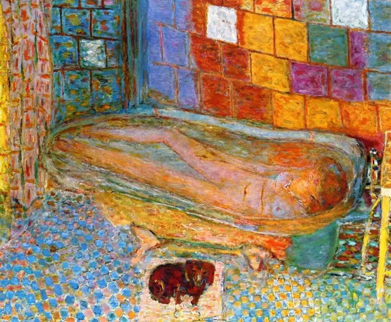 Pierre Bonnard,  La Grande Baignoire (Nu), 1937–1939