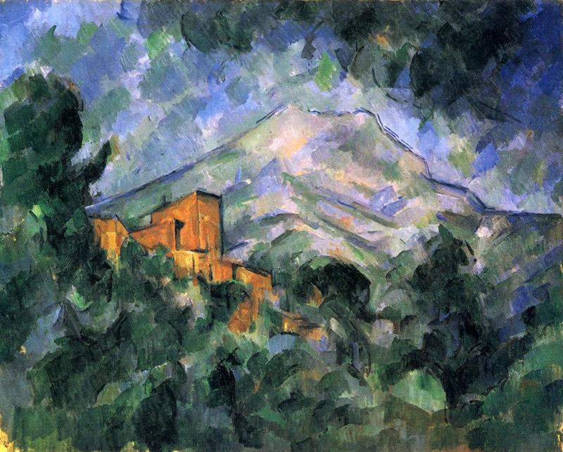 Paul Cézanne, Monte Sainte-Victorie. 1895