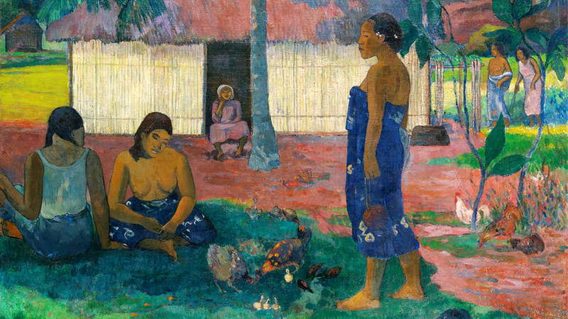 Paul Gauguin, No te aha oe riri (Why Are You Angry?), 1896 