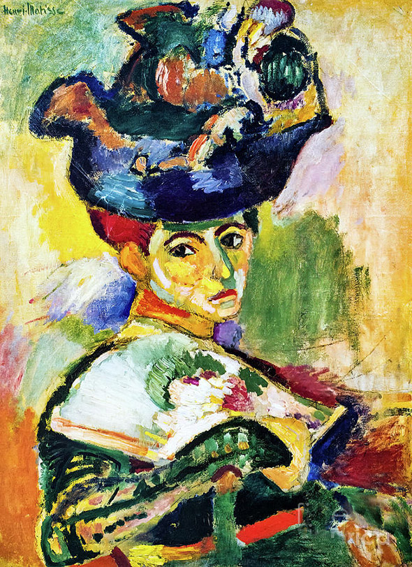 Henry Matisse, Woman with the Hat, 1905