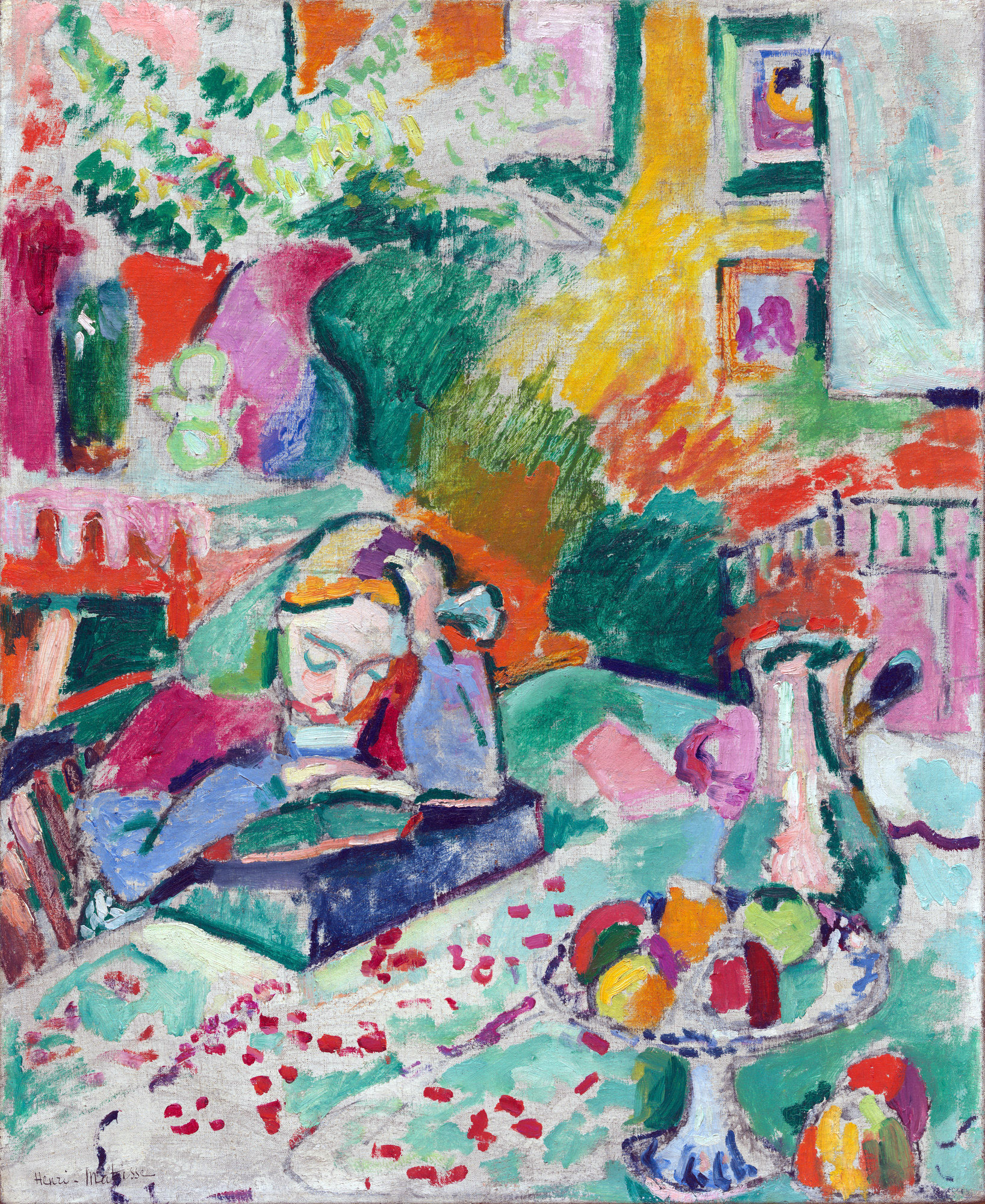 Henri Matisse, Interior with a Young Girl,1906