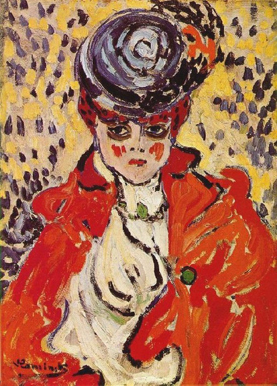 Maurice de Vlaminck, Portrait of the woman, 1905