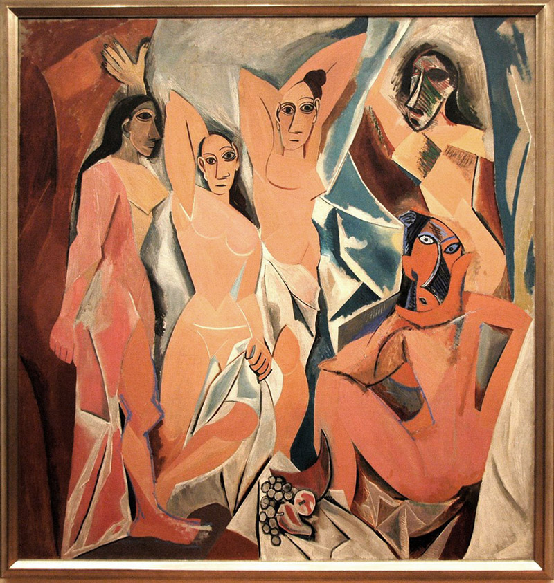 Pablo Picasso, Demoiselles d'Avignon 1907