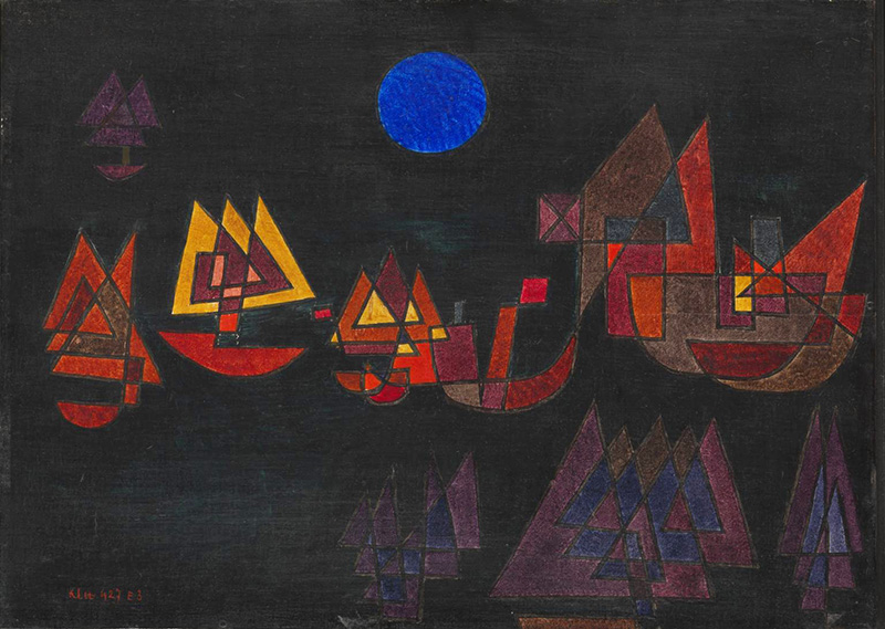 Paul Klee, Ships in the Dark,1927 