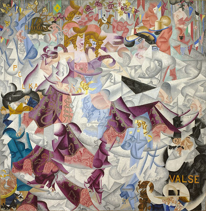 Gino Severini, Dynamic Hieroglyphic of the Bal Tabarin, 1912