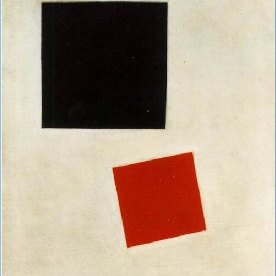 Kazimir Malevich, Black Square and Red Square, 1915
