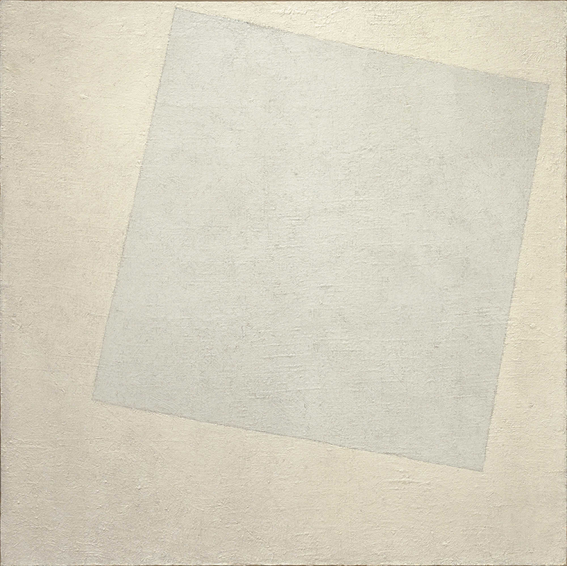Kazimir Malevich, White on White, 1918