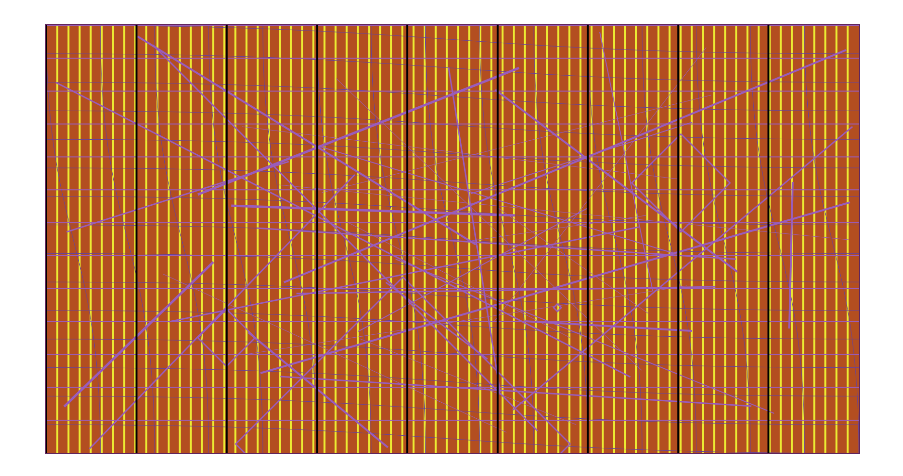 Example of  "Optical Line Grid - Ai Study IV #6" in a landscape ratio.