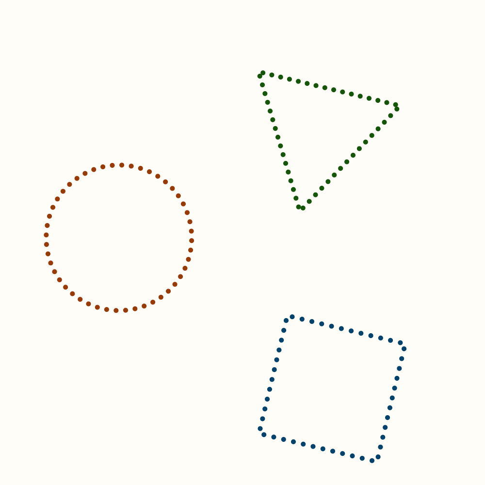 The entire scene is rotated.