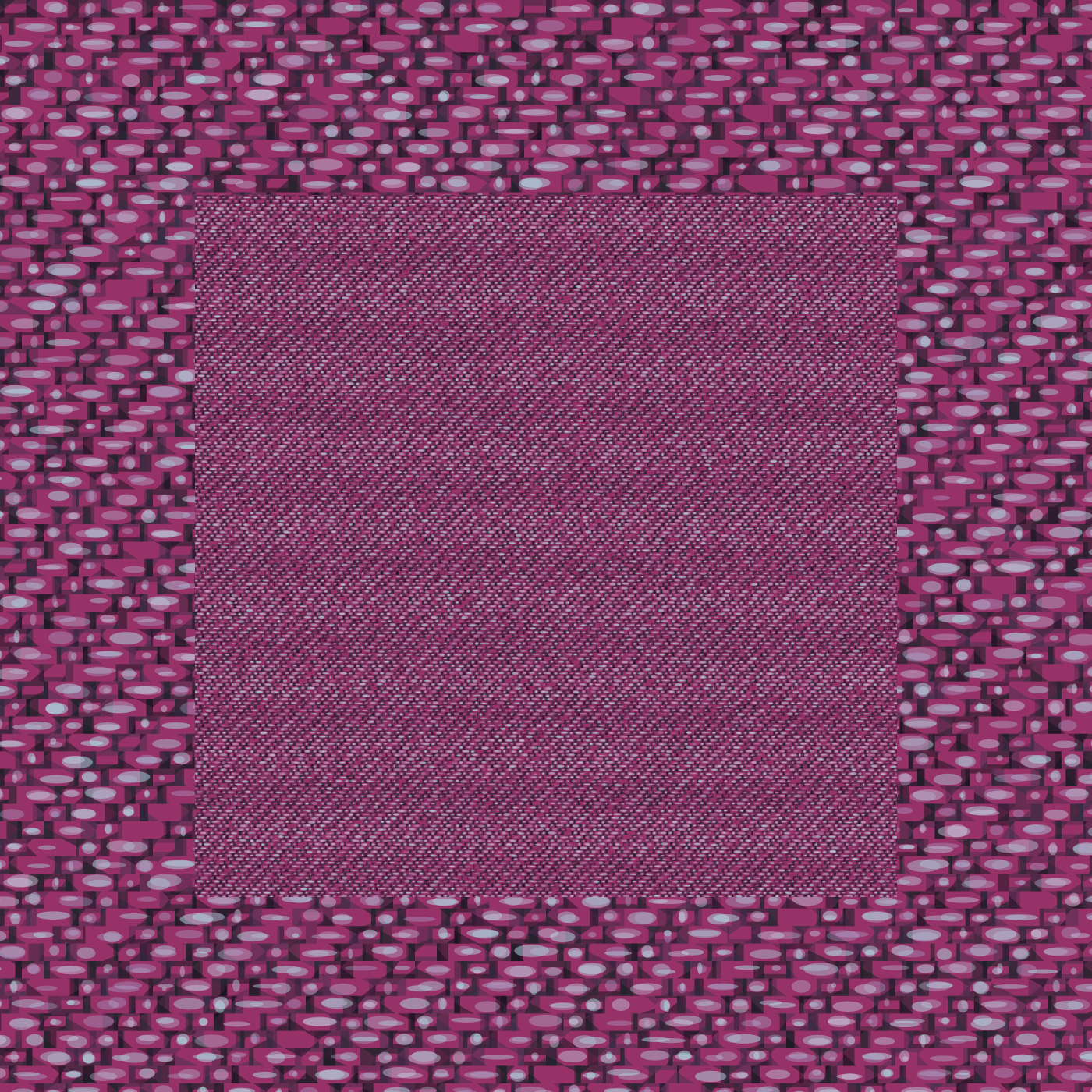 Denim2 fabric at large and small scale