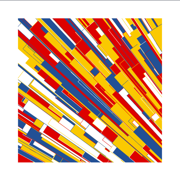 Randomness applied to geometric shapes