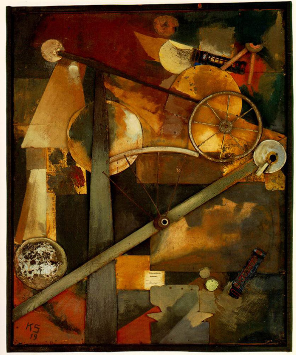Kurt Schwitters, Construction for noble ladies, 1919