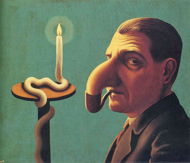 Rene Magritte, Philosopher's Lamp, 1936