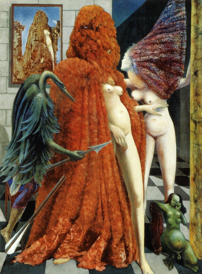 Max Ernst, The Robing of the Bride, 1940