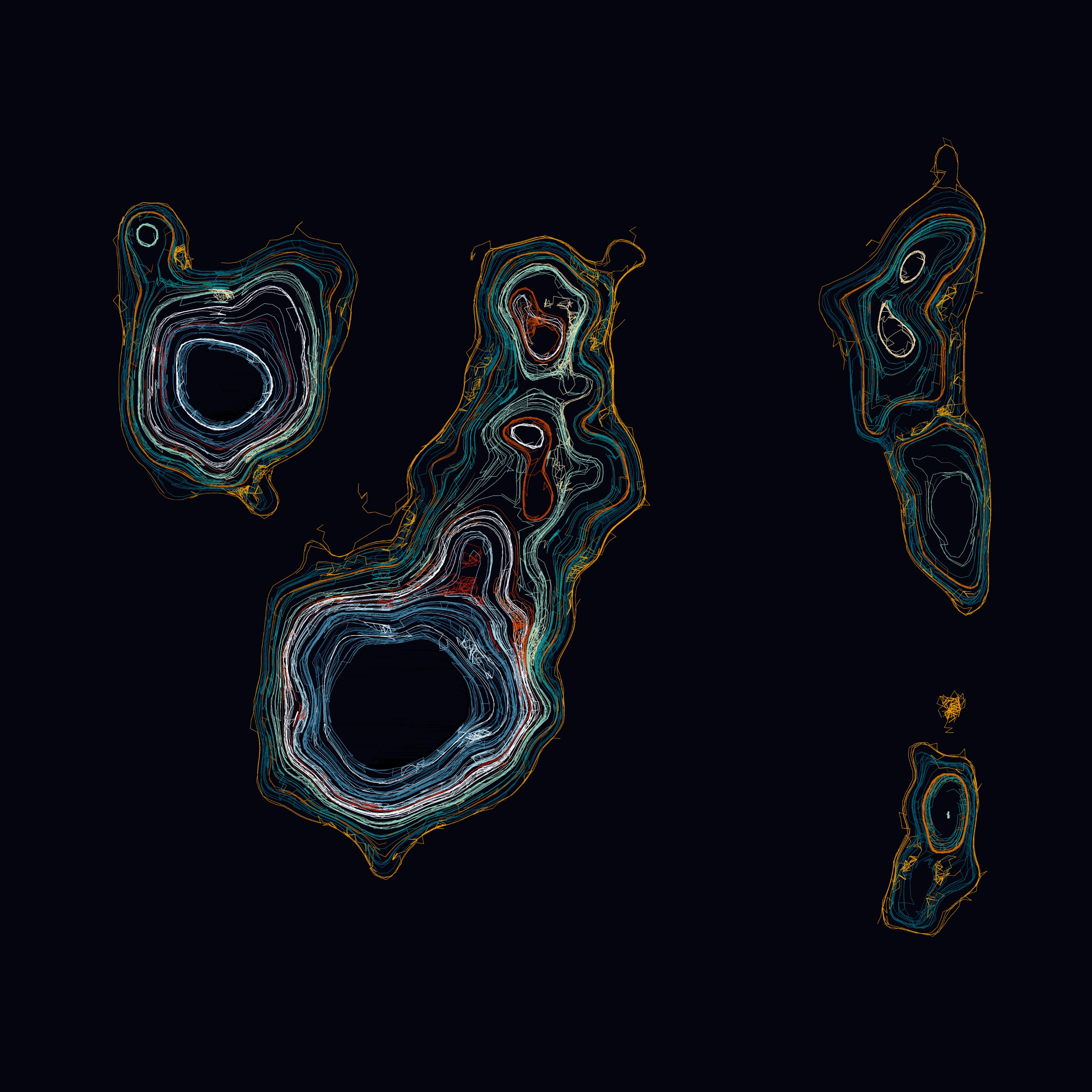 Early sketches of 'Tangentum'