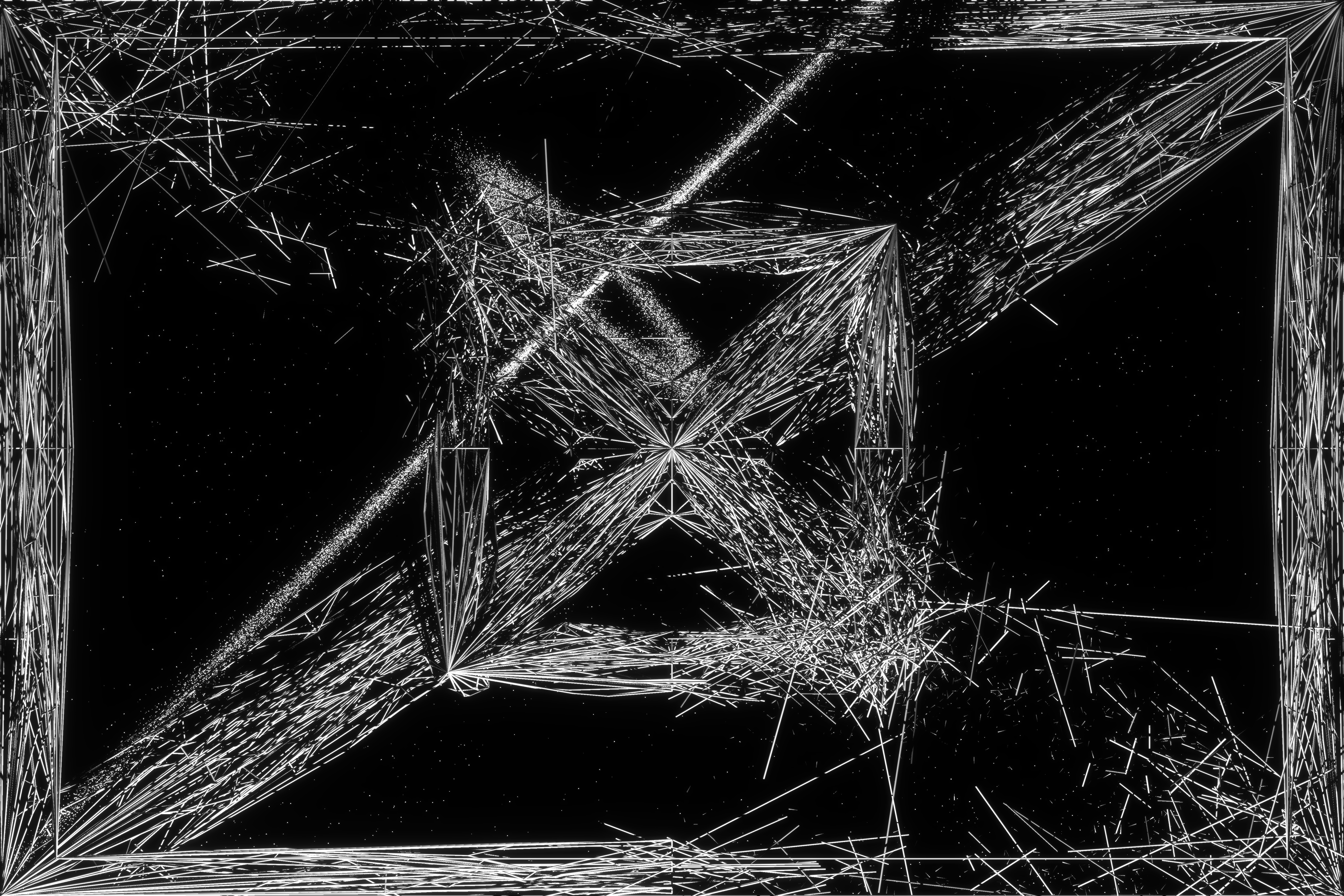 Explosion with two symmetrical explosion centers - O B S C V R V M #454