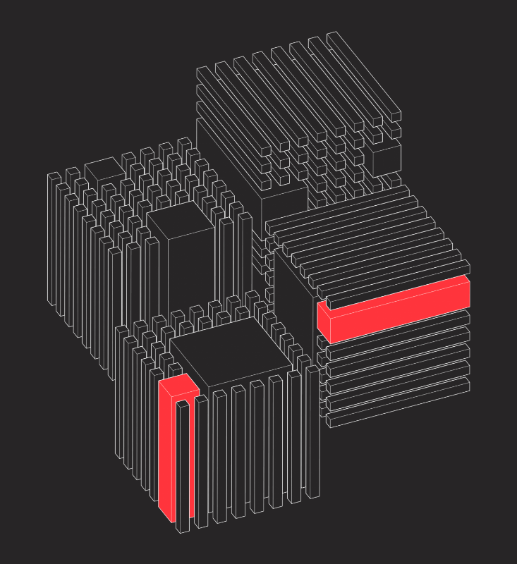 Cubick (Neon Red) #15 static token preview
