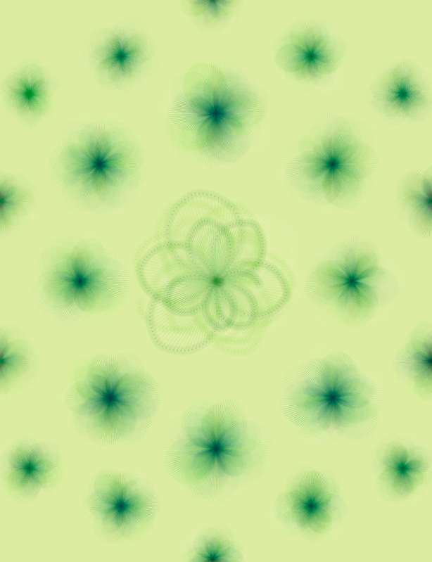 Fairy flower pattern #23 static token preview