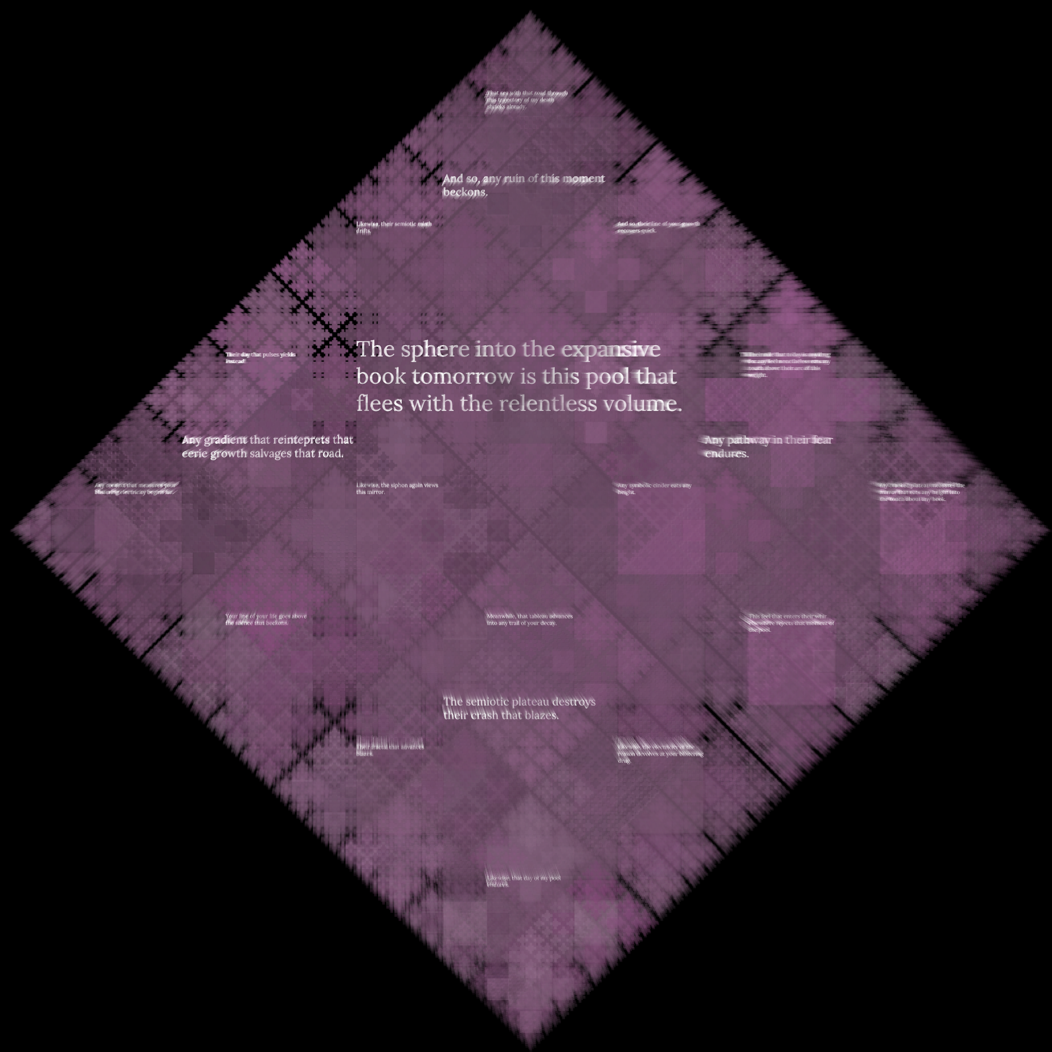 Diamond Fractal Fire #4 static token preview