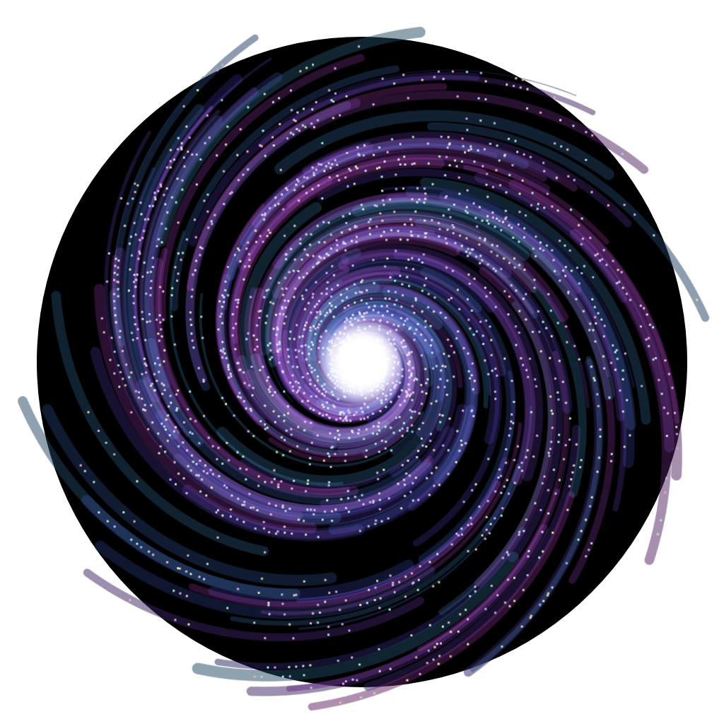 Some generative galaxies #6 static token preview