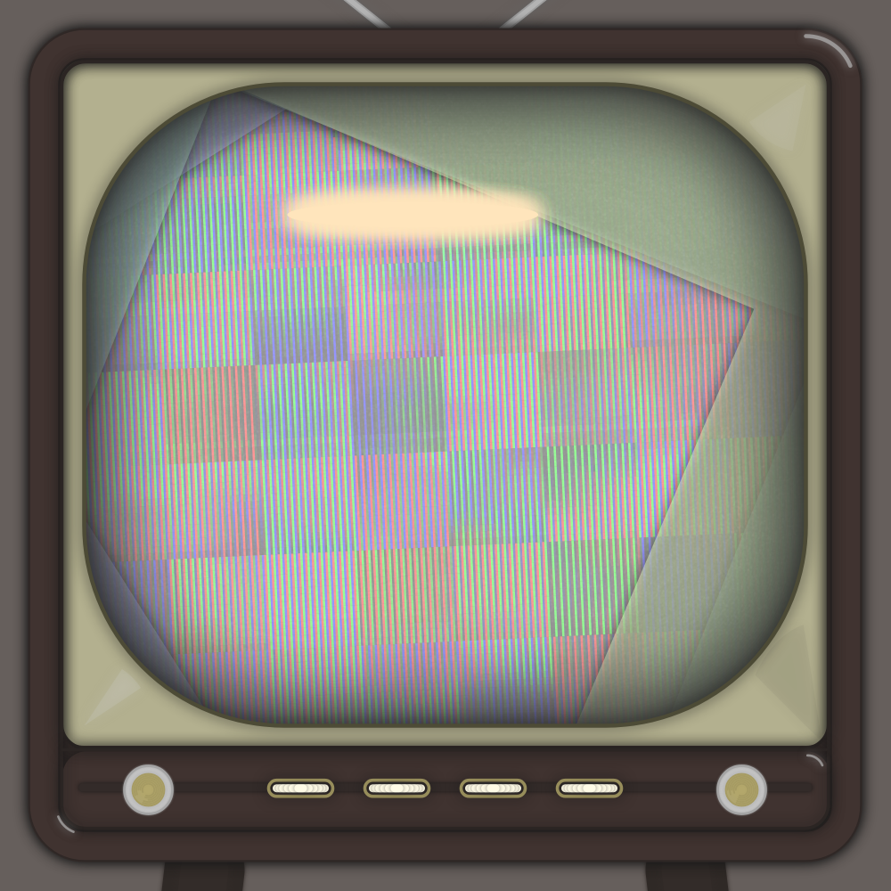 broken TV #5 static token preview
