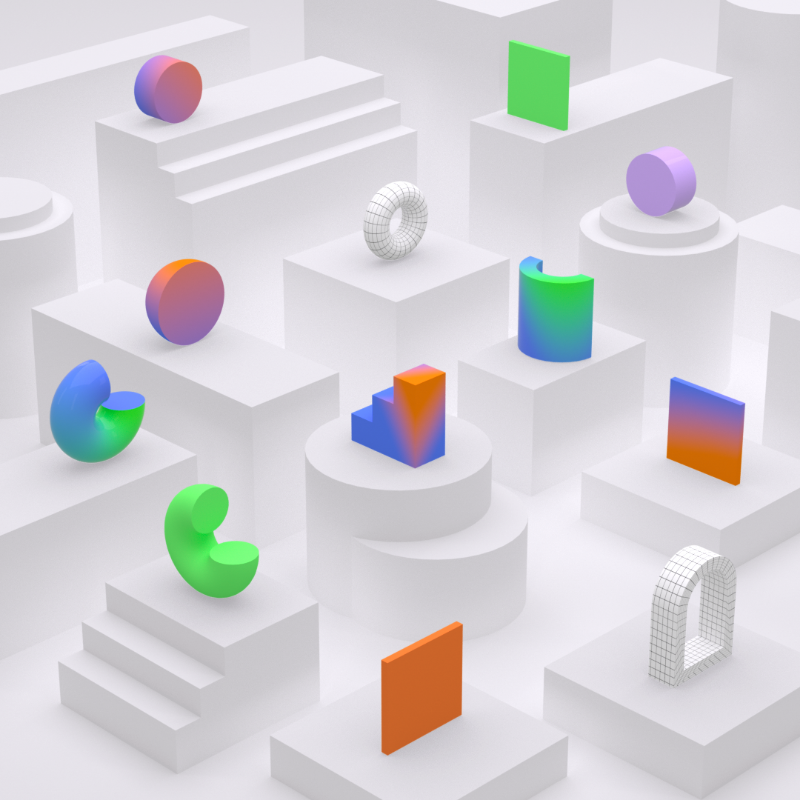 GEOMETRY GUBAHAN #14 static token preview