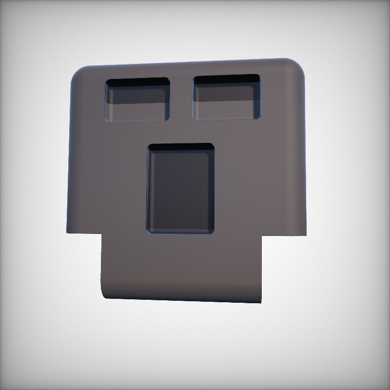 3D-SMOLSKULL #65 static token preview