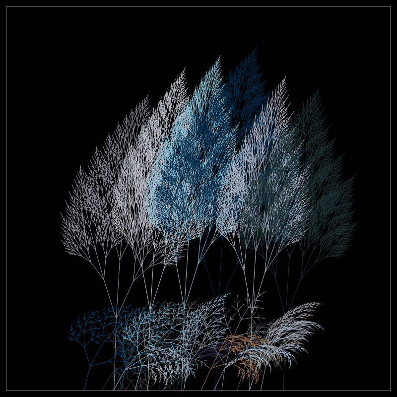 Fractal Forest #14 static token preview