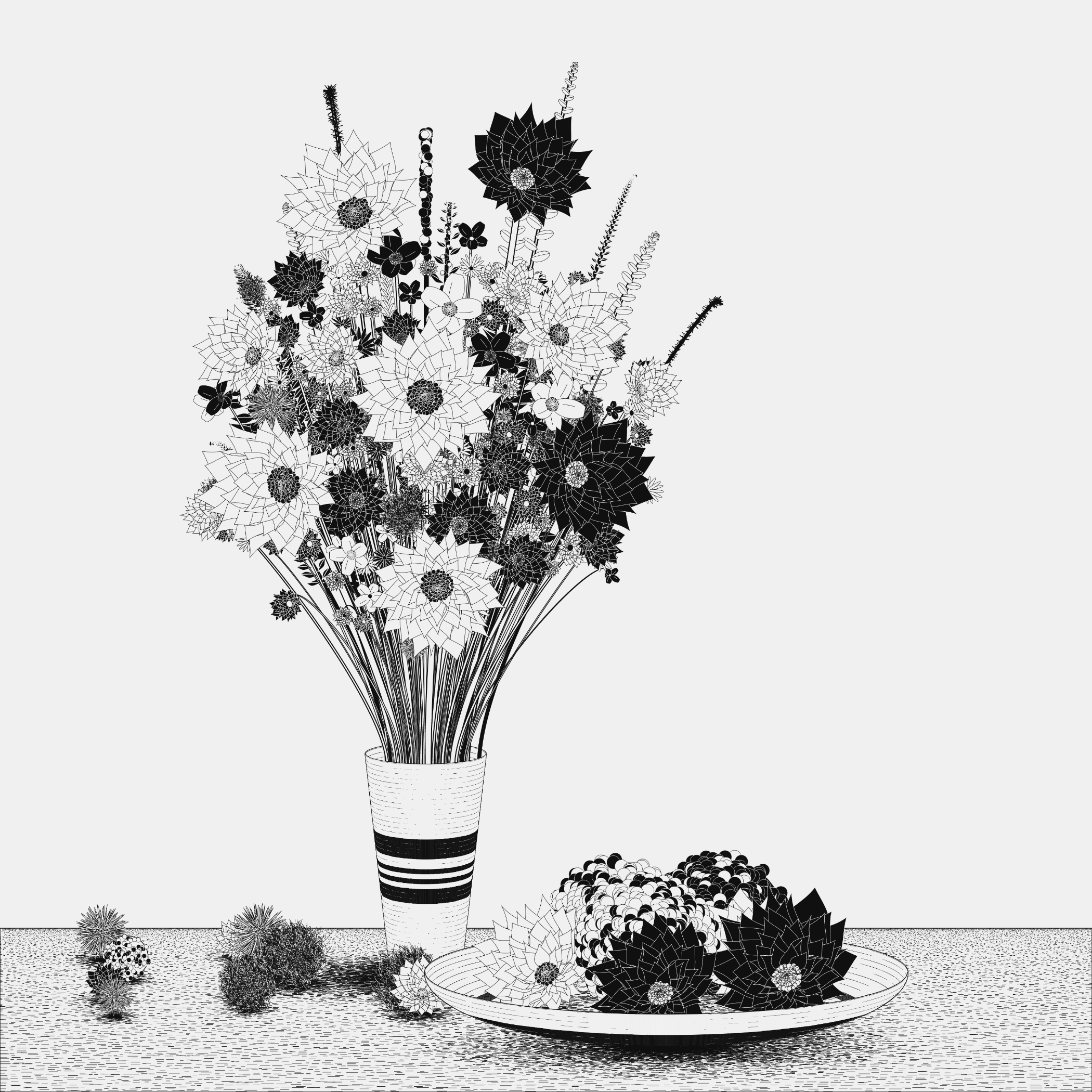 Flower Arrangement #12 static token preview