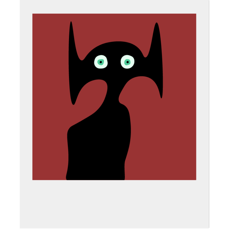 Ghost in polaroid #5 static token preview