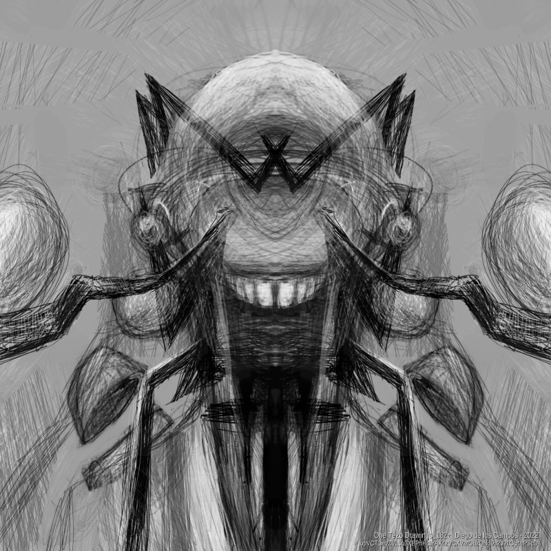 One Tezo Drawings_182+ #11 static token preview