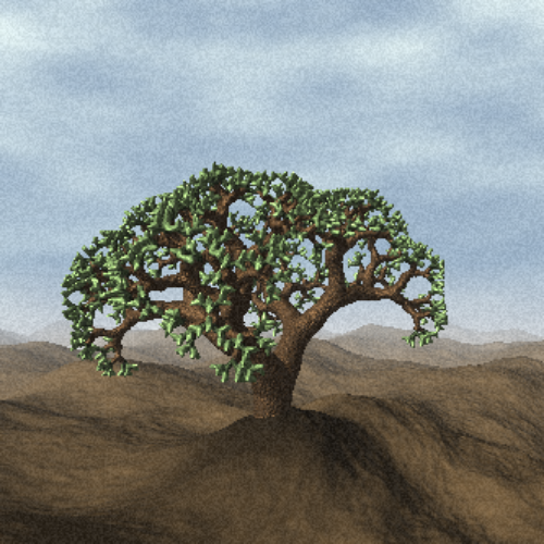 Lonely Tree #9 static token preview