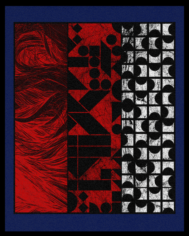 pattern art #red #4 static token preview