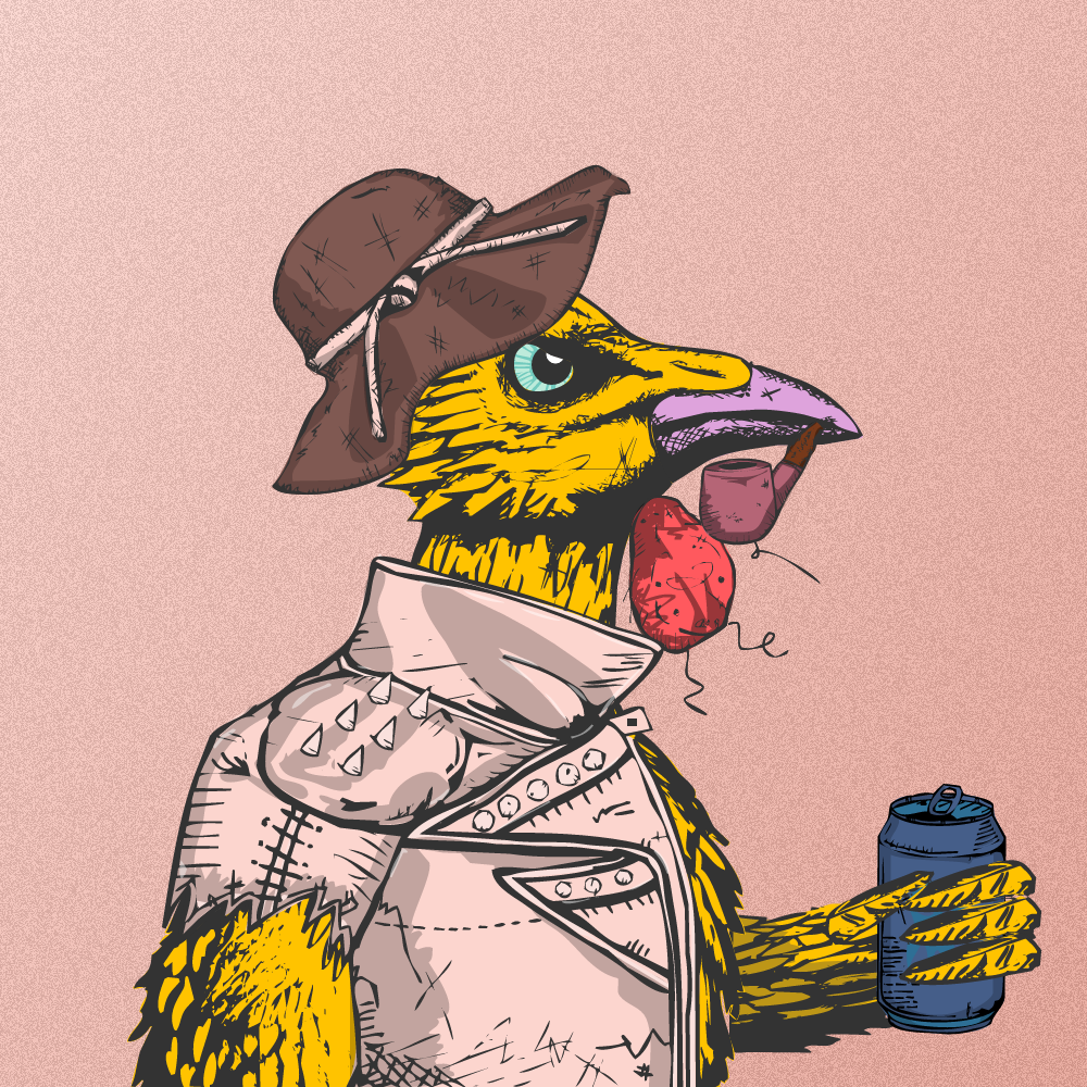 Bad Bird #7 static token preview